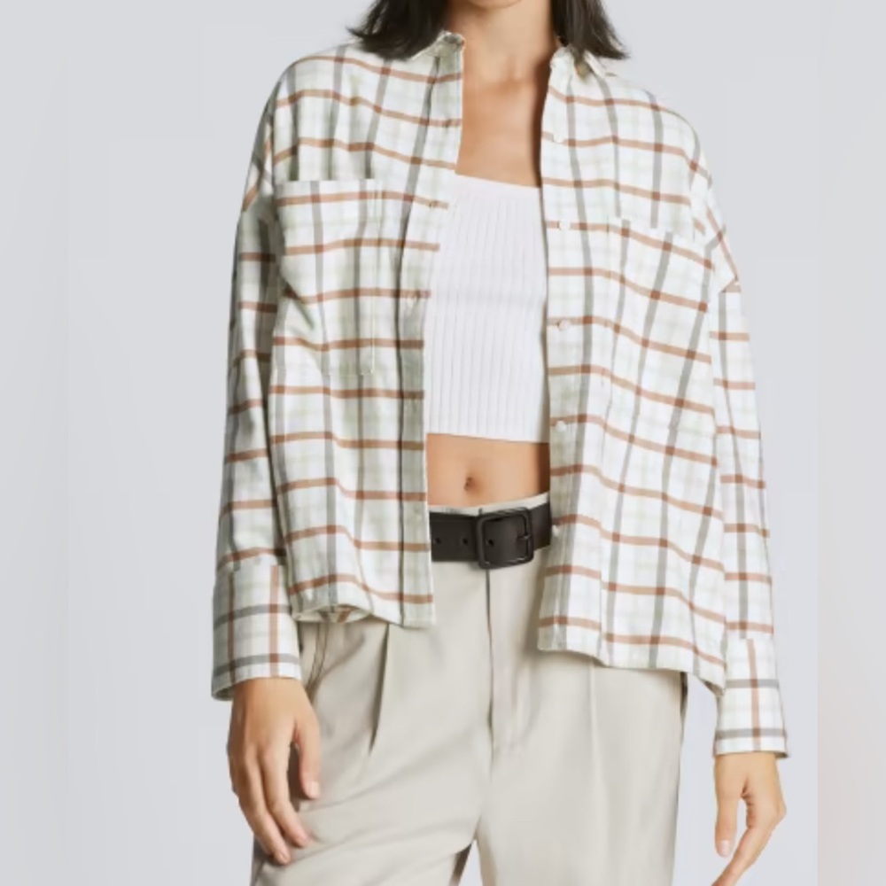 Everlane boxy shirt.